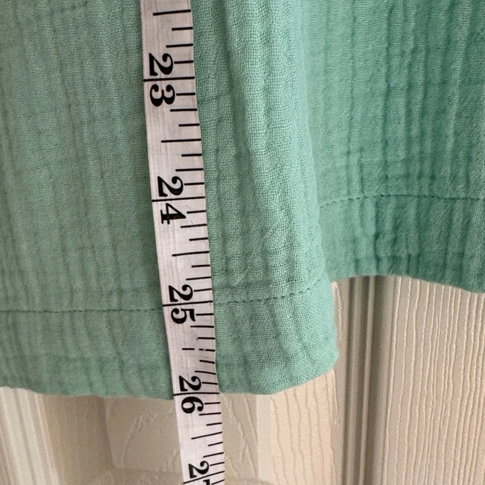 J.Jill Sleeveless Cotton Tank Top – Cool Aqua | XL | NWT - Picture 3 of 7